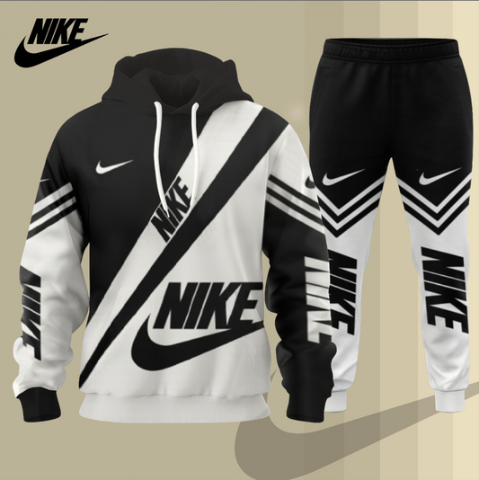 NK | Conjunto de camisola e calças de fato de treino